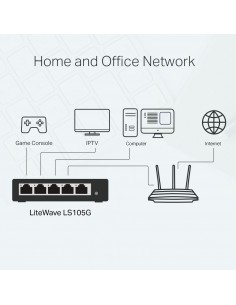 TP-Link LS105G Неуправляем... 2